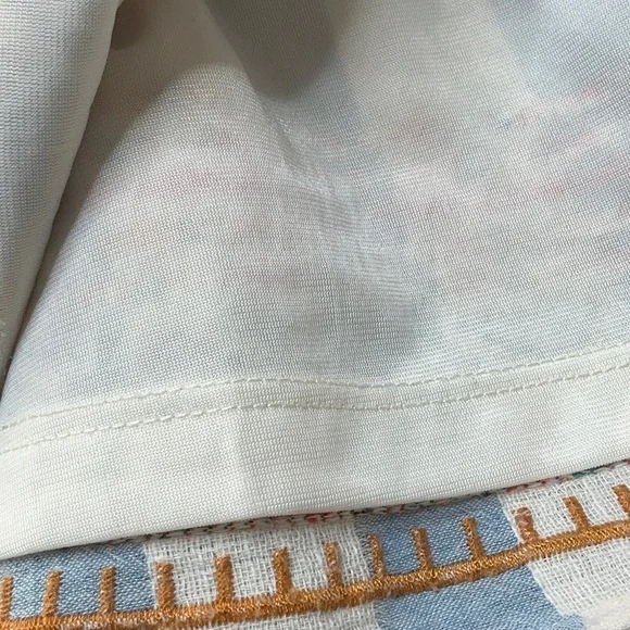 THML Tank Style Embroidered Bohemian Shift Dress - Picture 8 of 13